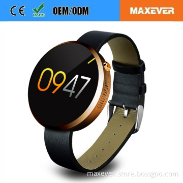 MTK2502 BT4.0 1.22" IPS Round Touch Screen Heart Rate Monitor DM360 Smart Watch